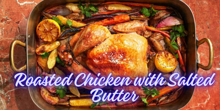 Roasted Chicken with Salted Butter